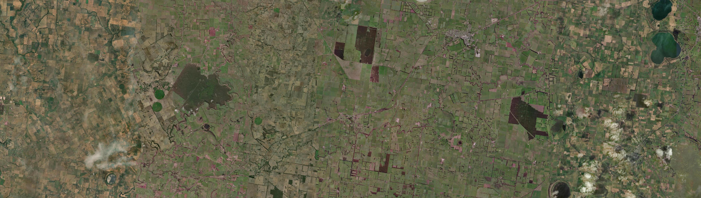 Aerial view of Garvoc, VIC