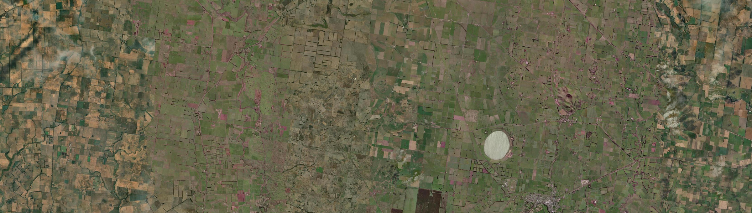 Aerial view of The Sisters, VIC