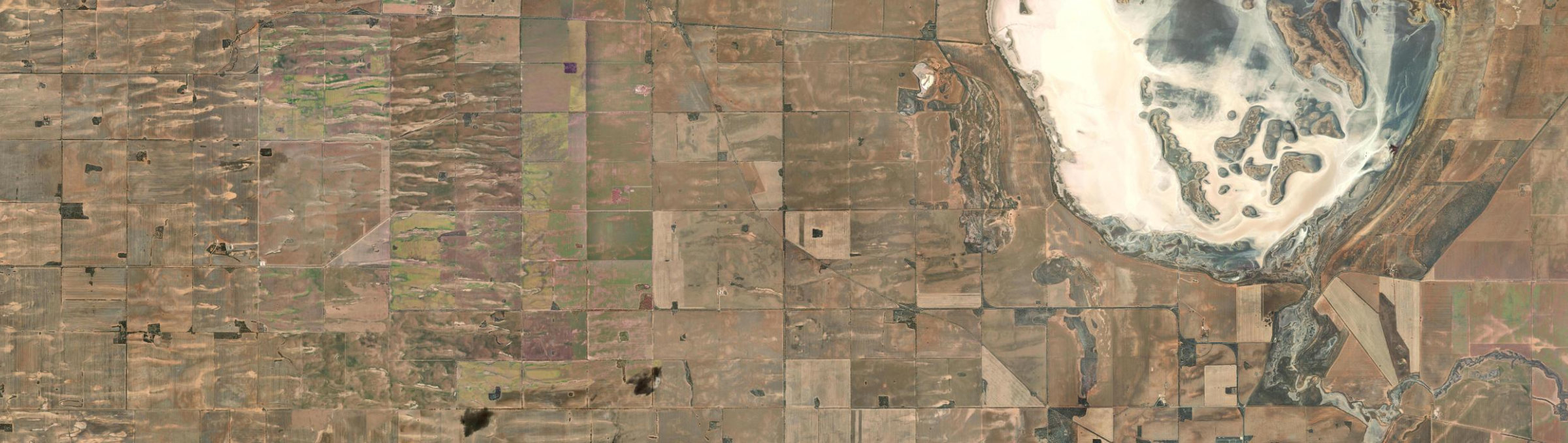 Aerial view of Ninda, VIC