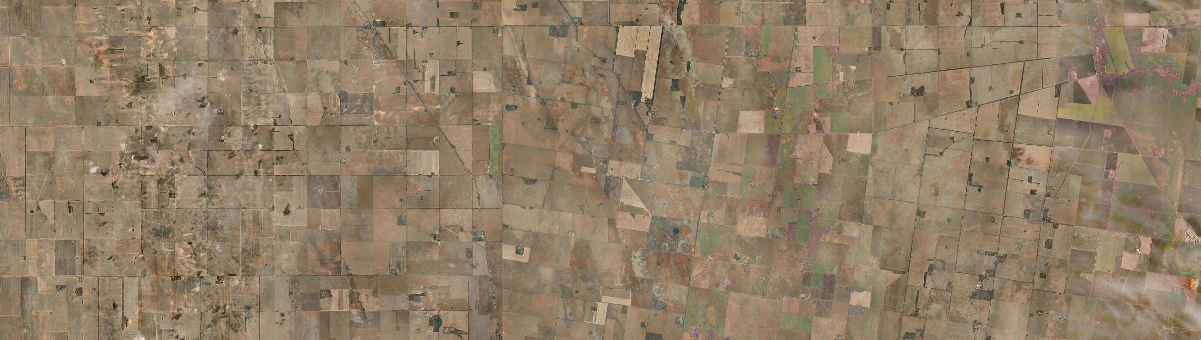 Aerial view of Marlbed, VIC