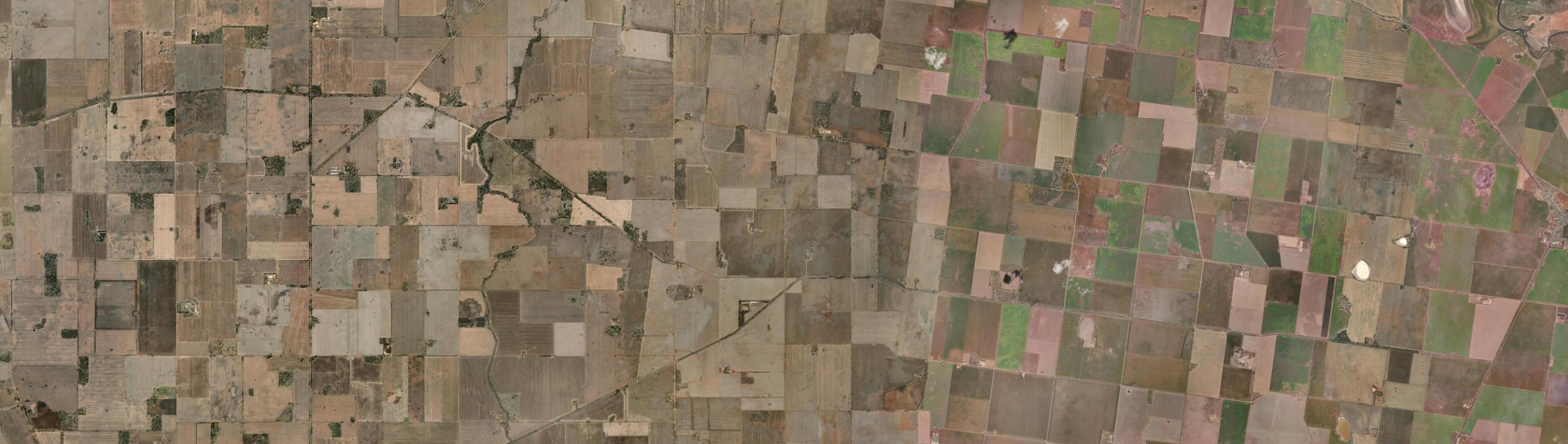 Aerial view of Lawler, VIC