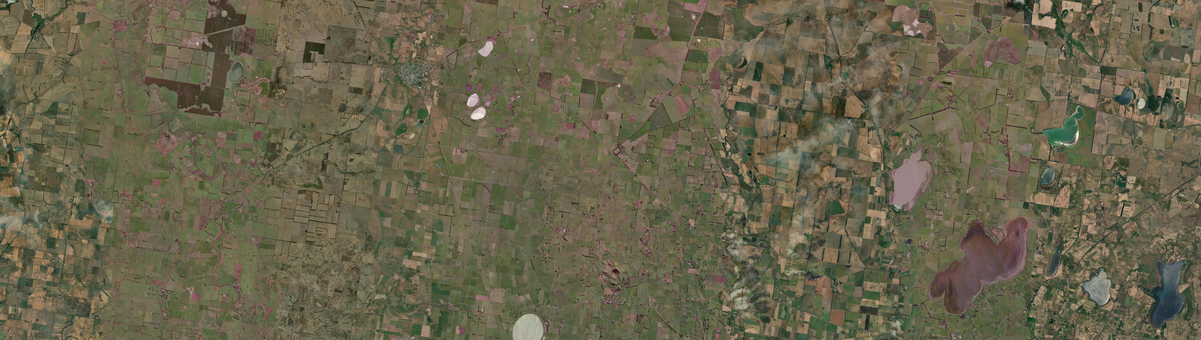 Aerial view of Kolora, VIC