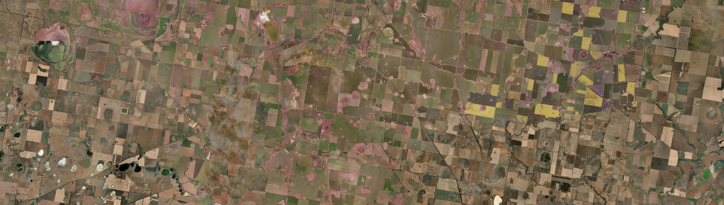 Aerial view of Rossbridge, VIC