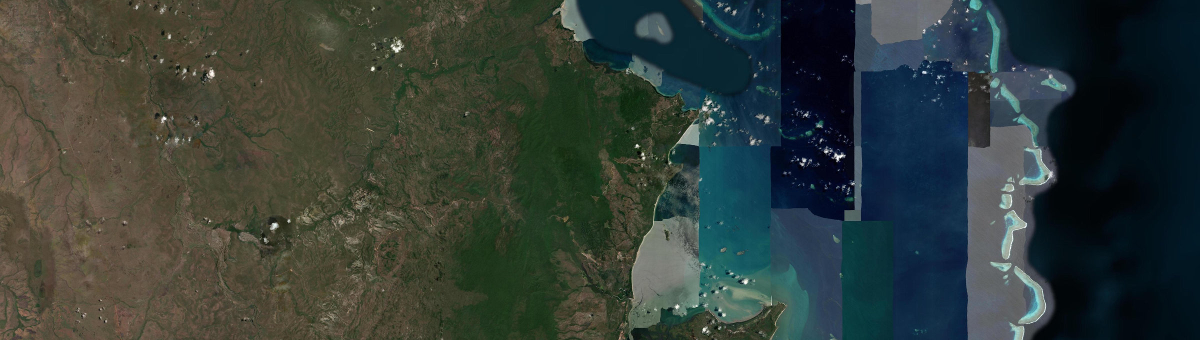 Aerial view of Iron Range, QLD