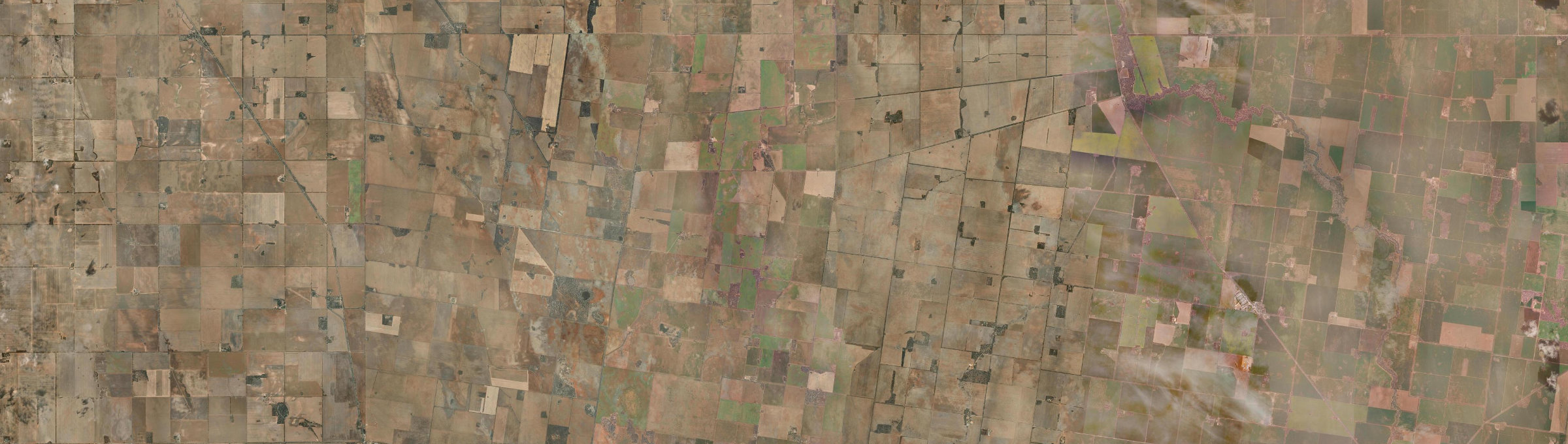 Aerial view of Jil Jil, VIC