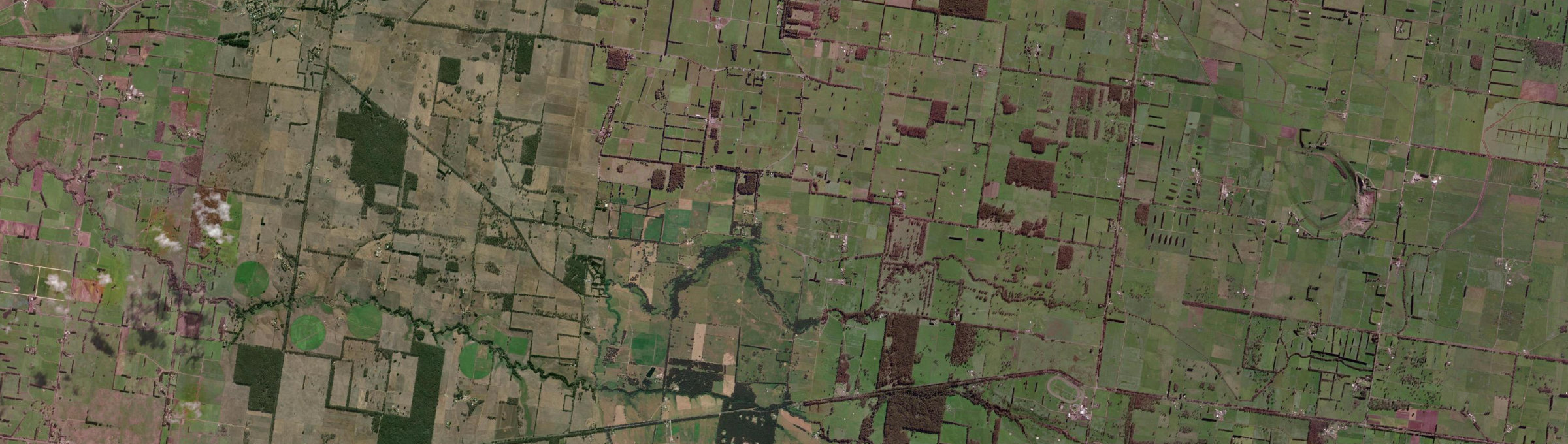 Aerial view of Laang, VIC
