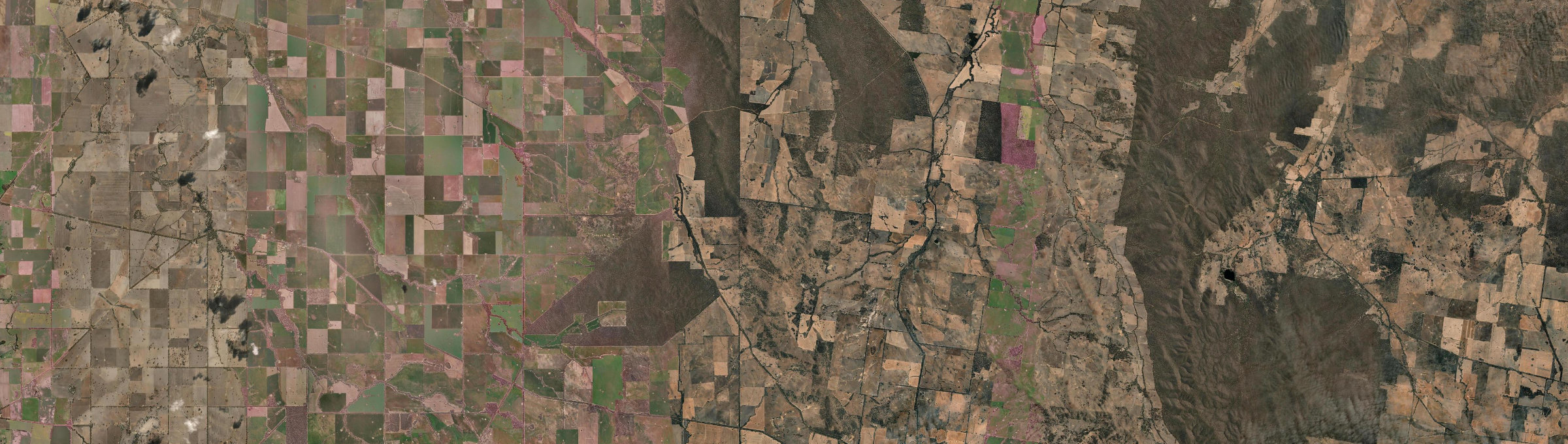 Aerial view of Paradise (Vic.), VIC