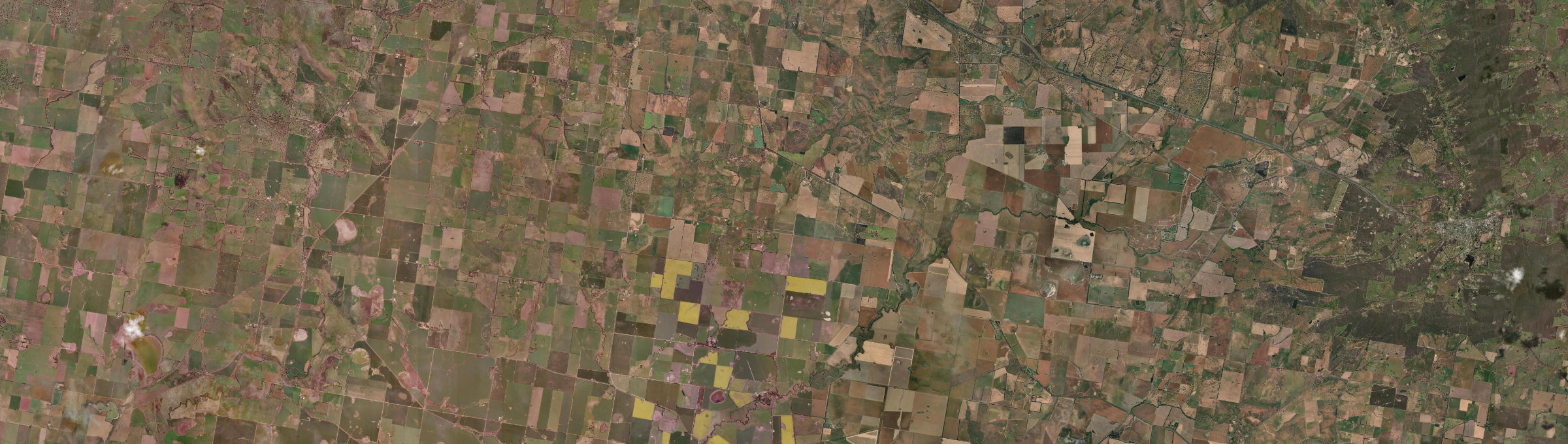 Aerial view of Ballyrogan, VIC