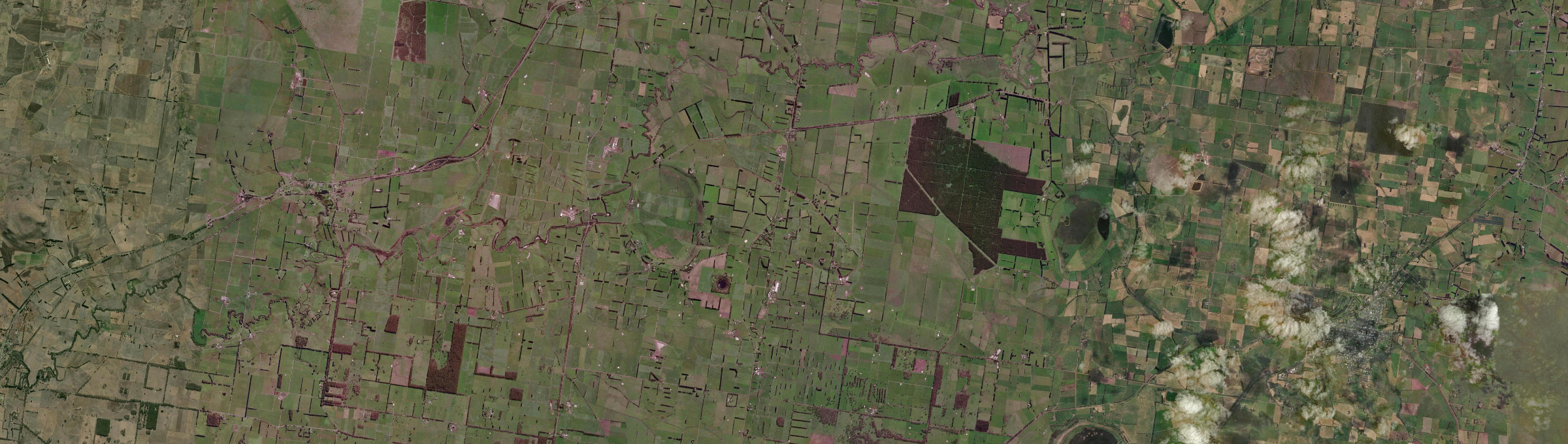 Aerial view of Dixie (Vic.), VIC