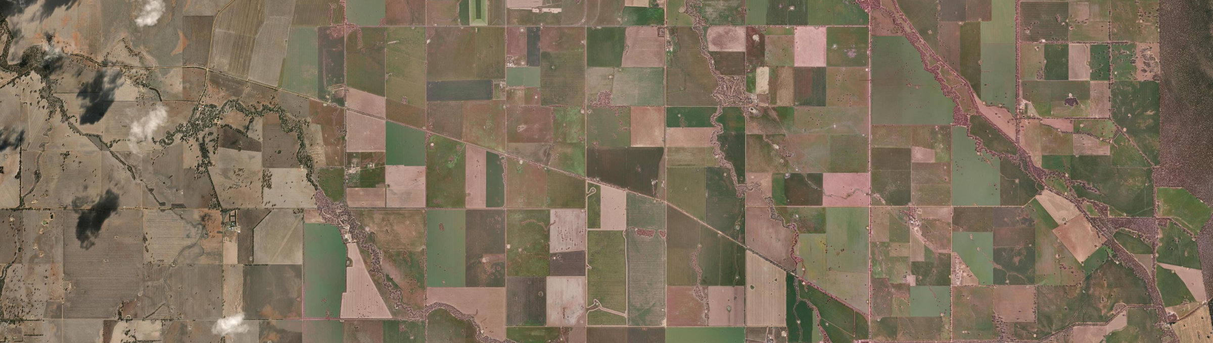 Aerial view of Wallaloo, VIC