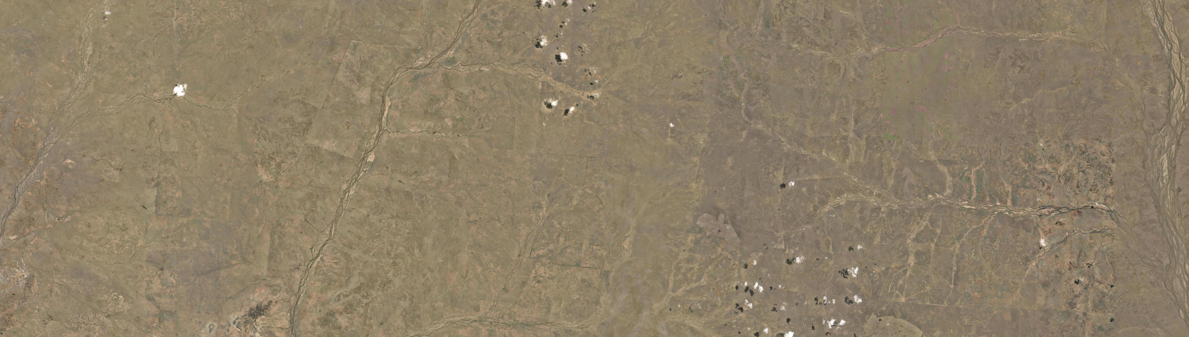 Aerial view of Corfield, QLD