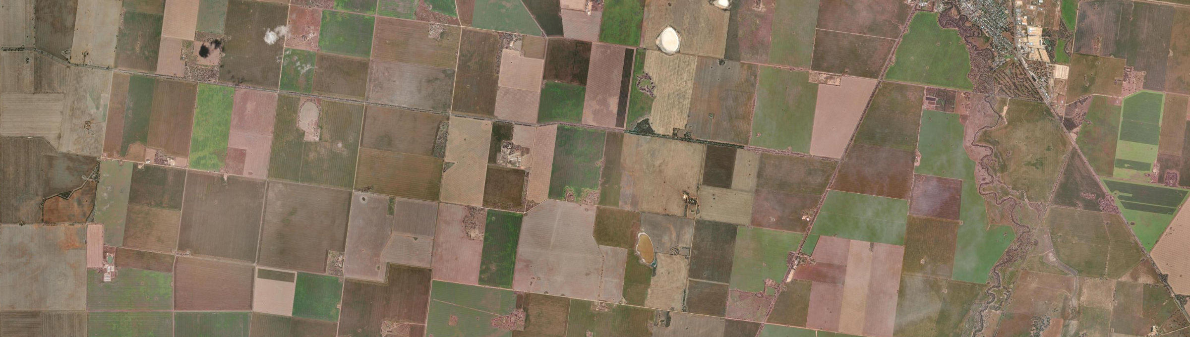 Aerial view of Laen East, VIC