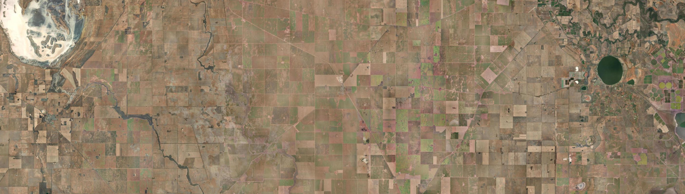 Aerial view of Ultima, VIC