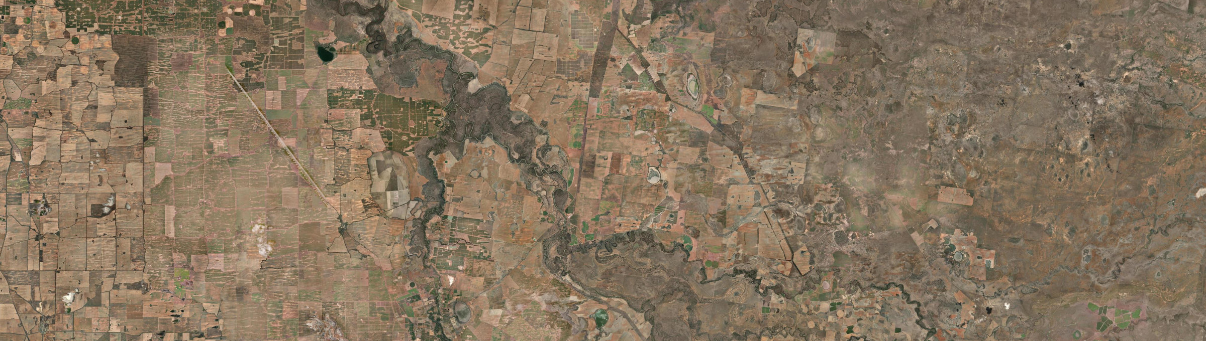 Aerial view of Kyalite, NSW