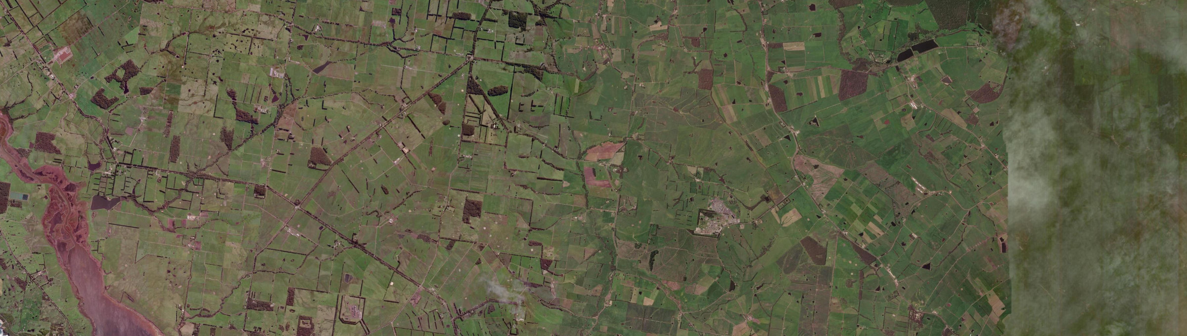 Aerial view of Newfield, VIC