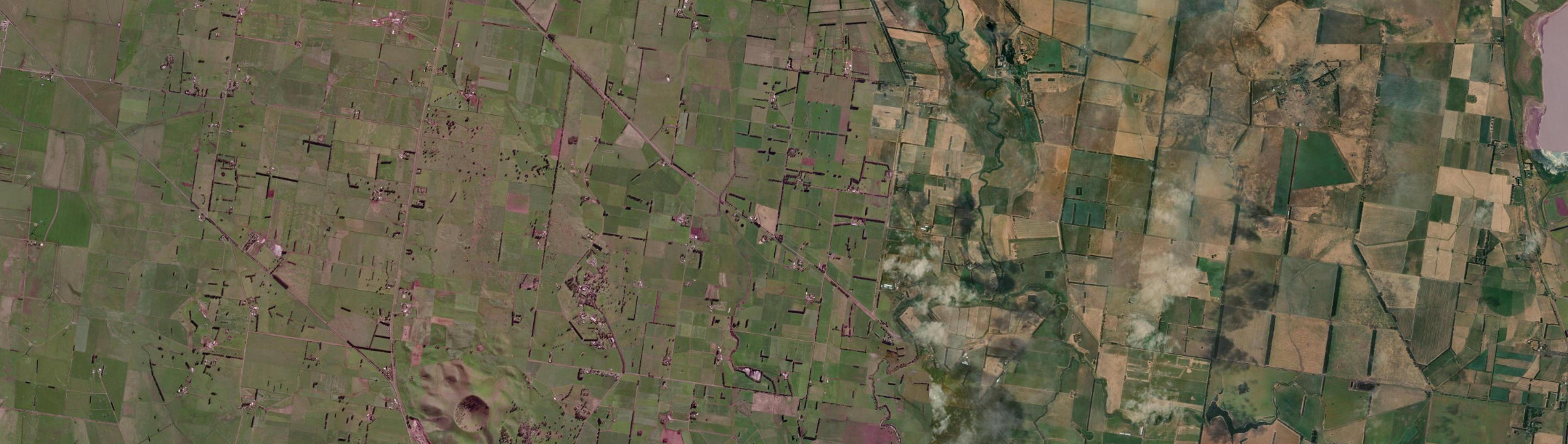 Aerial view of Glenormiston North, VIC