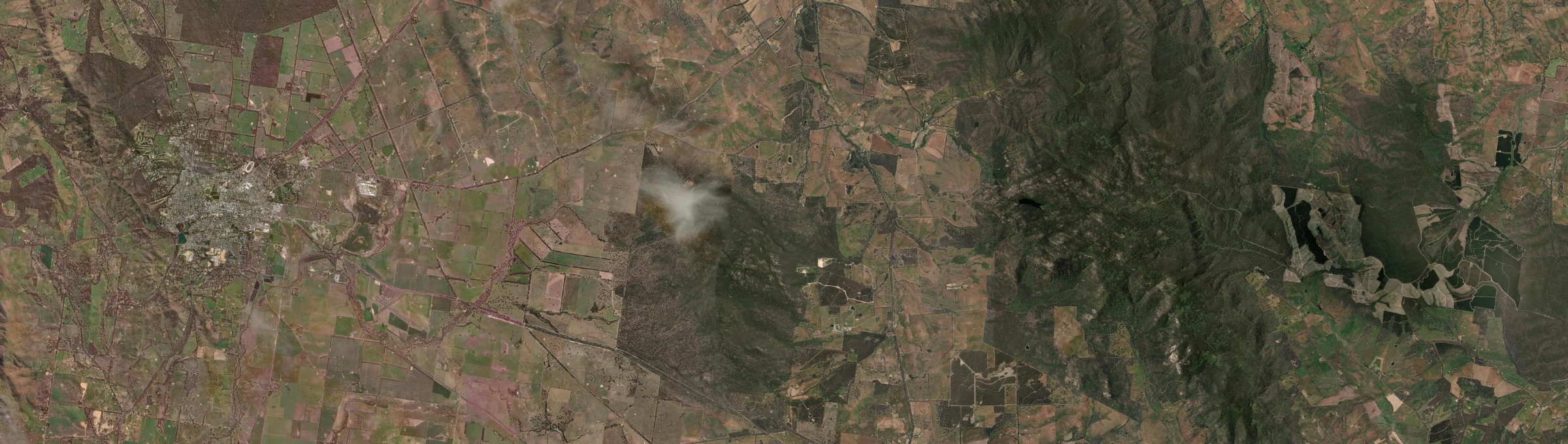 Aerial view of Warrak, VIC