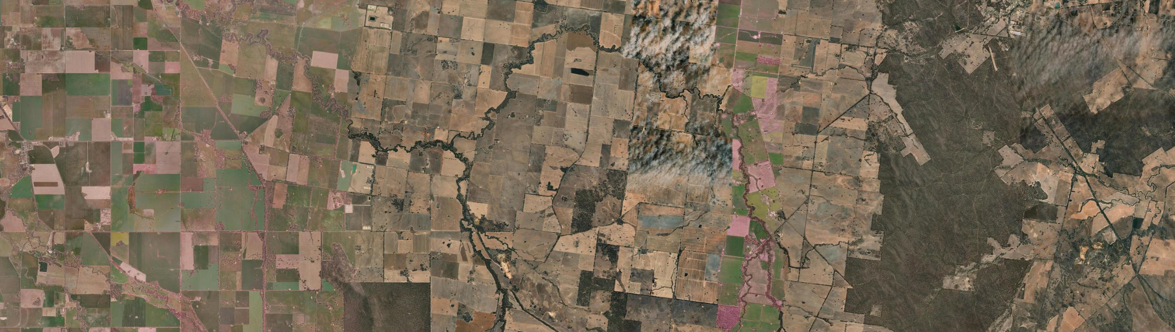 Aerial view of Gre Gre, VIC