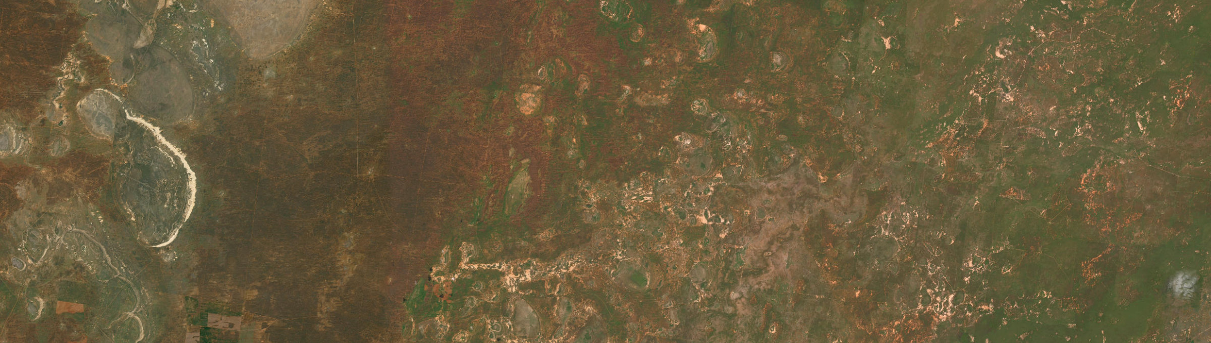 Aerial view of Hatfield, NSW