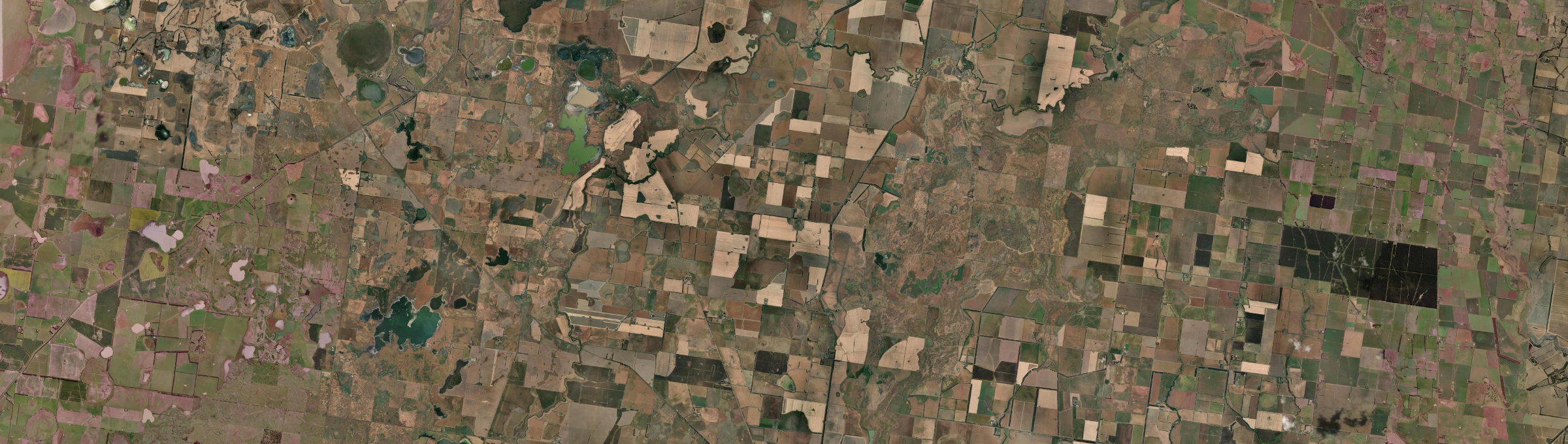 Aerial view of Vite Vite North, VIC