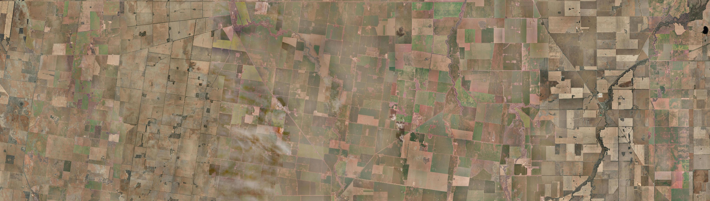 Aerial view of Kalpienung, VIC