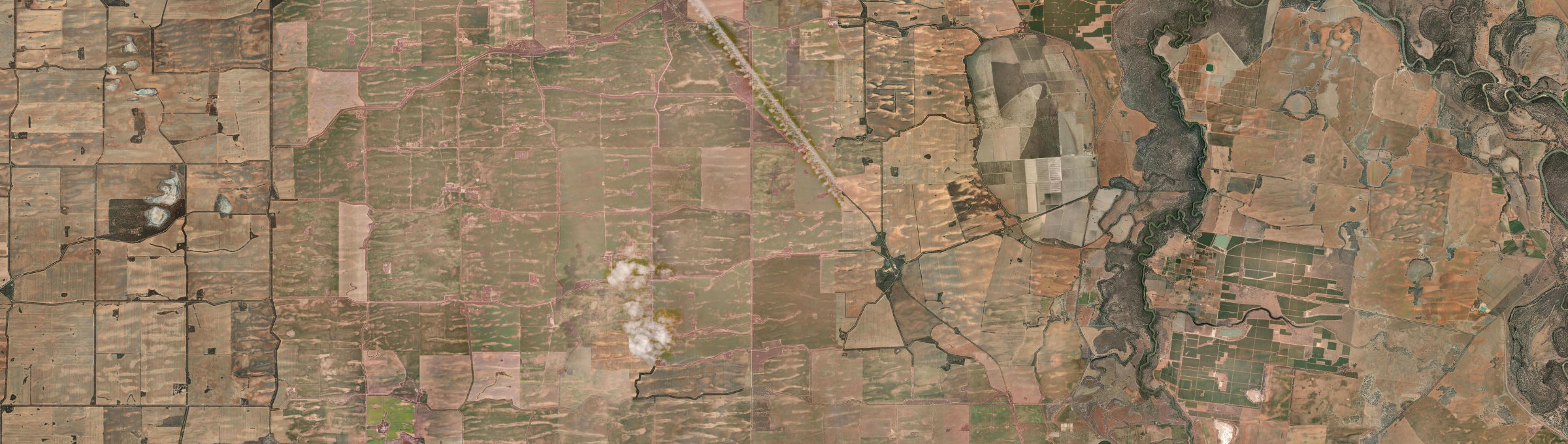 Aerial view of Natya, VIC