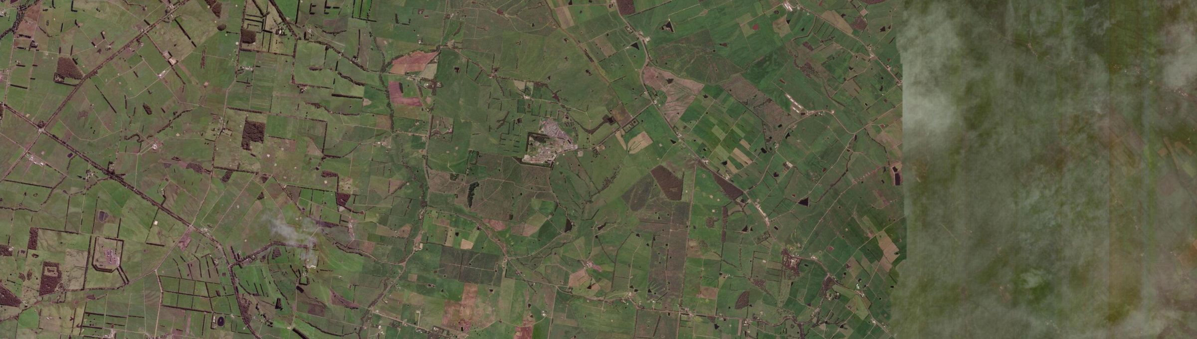 Aerial view of Waarre, VIC