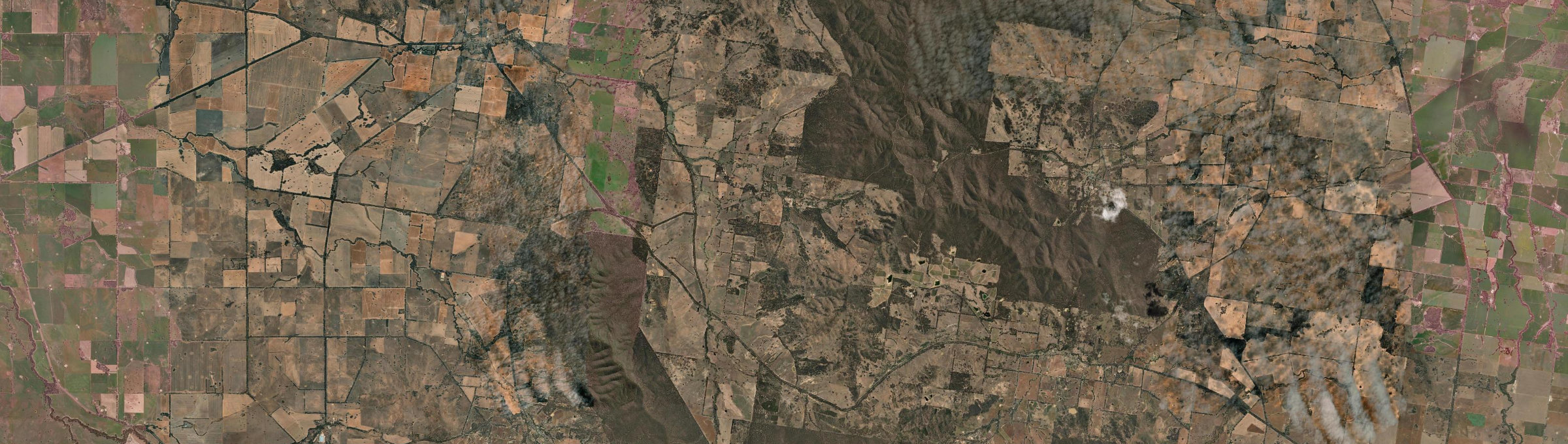 Aerial view of Barkly (Vic.), VIC