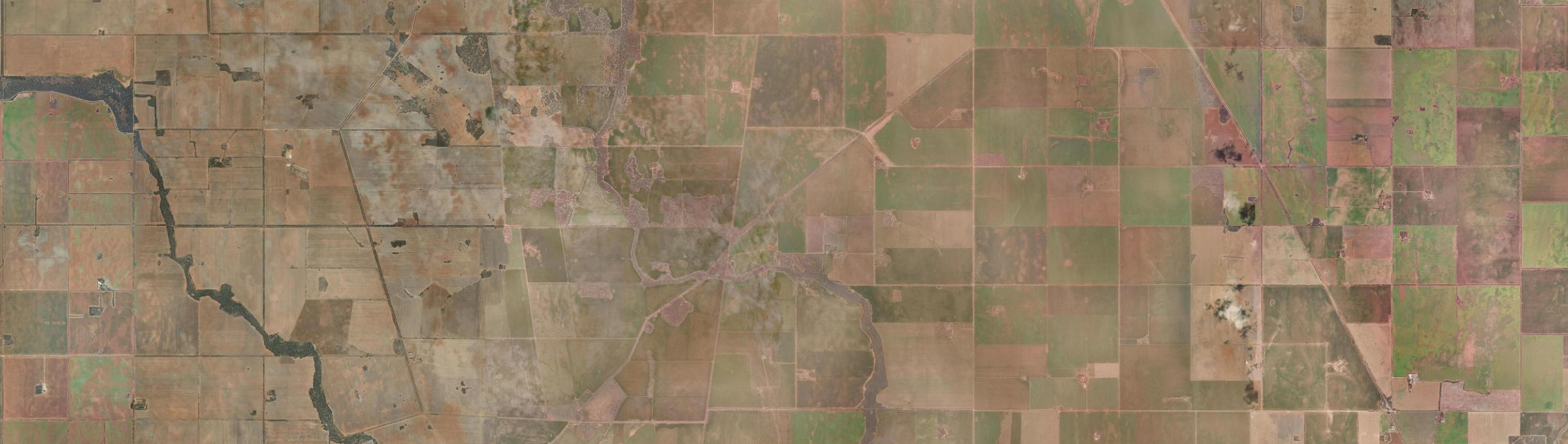Aerial view of Chinangin, VIC