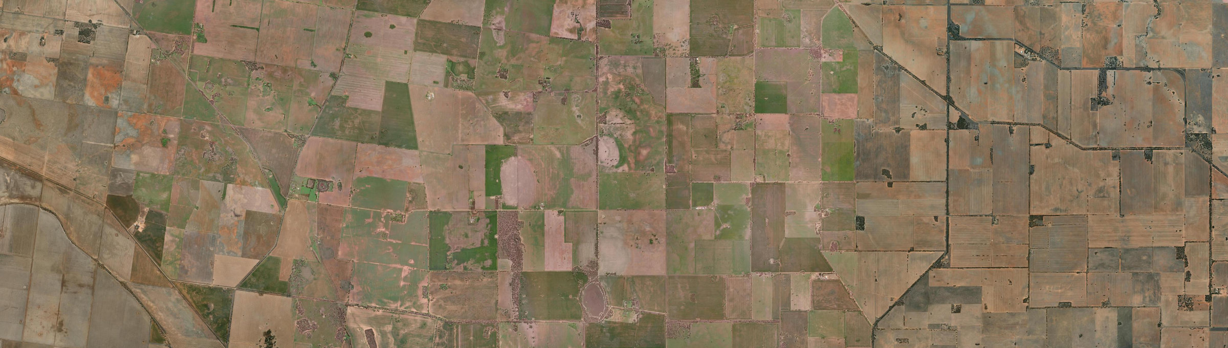 Aerial view of Chirrip, VIC