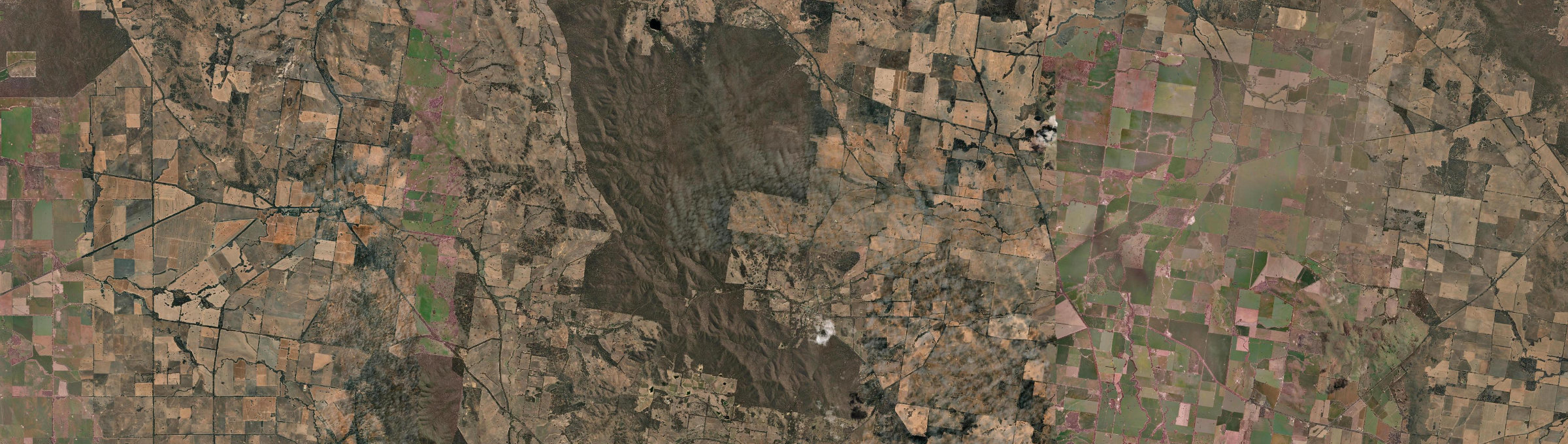 Aerial view of Redbank (Vic.), VIC