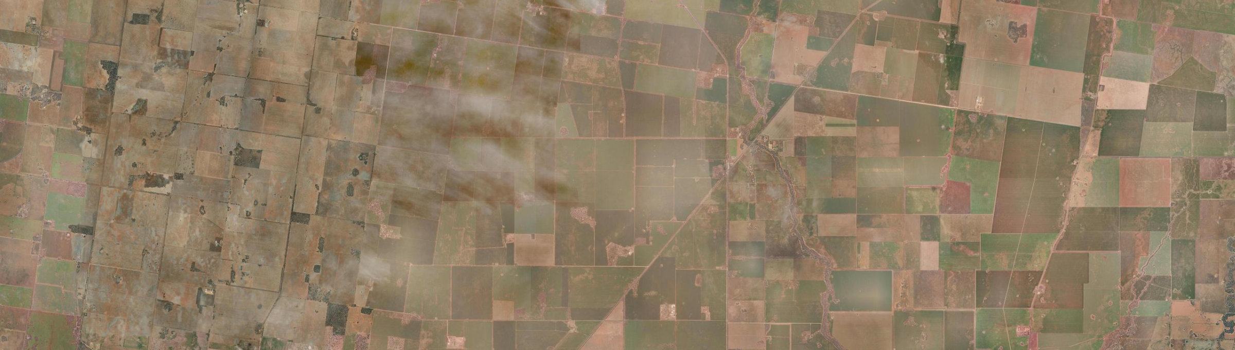 Aerial view of Dumosa, VIC