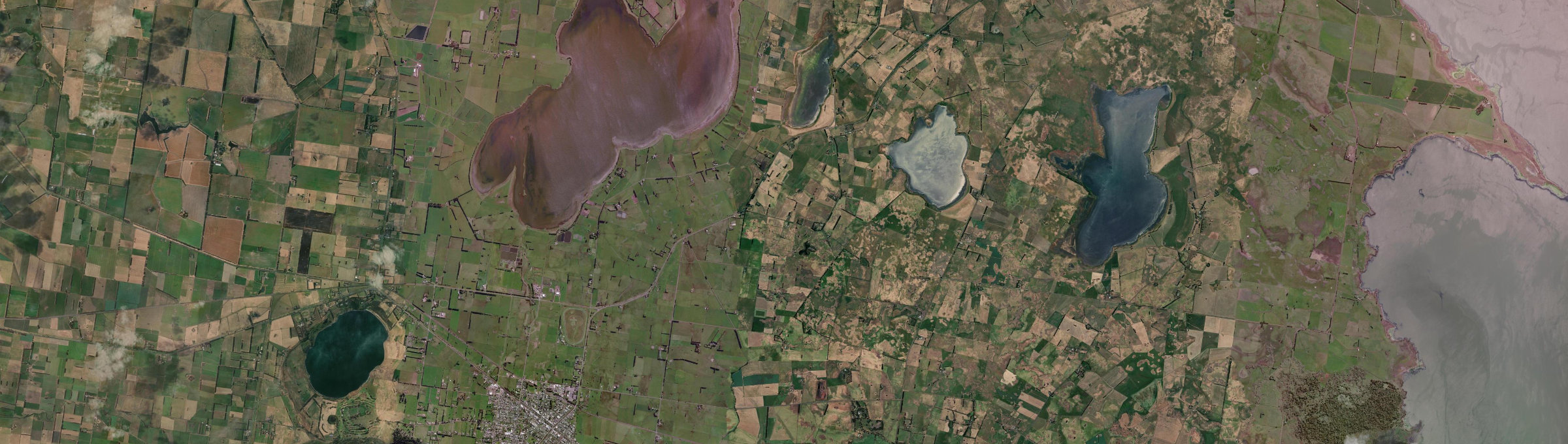 Aerial view of Chocolyn, VIC