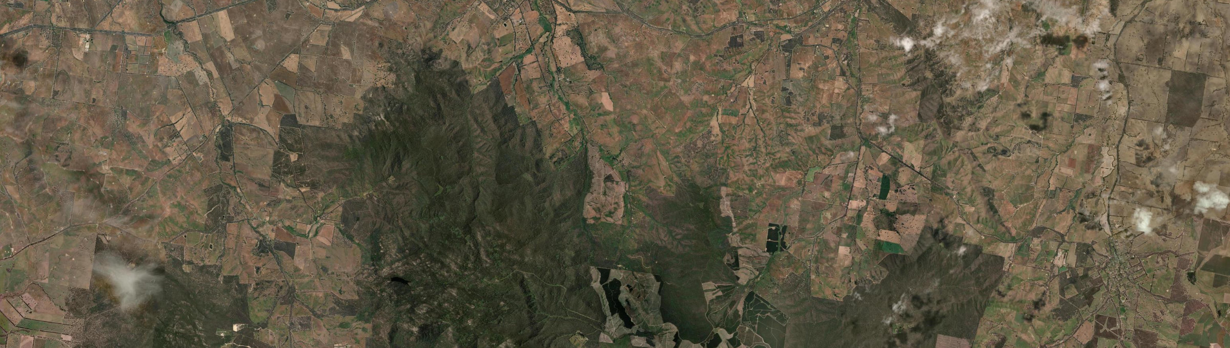 Aerial view of Glenlogie, VIC