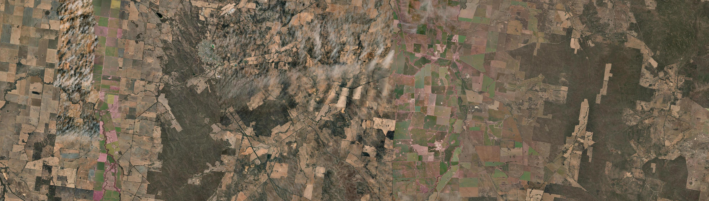 Aerial view of Kooreh, VIC