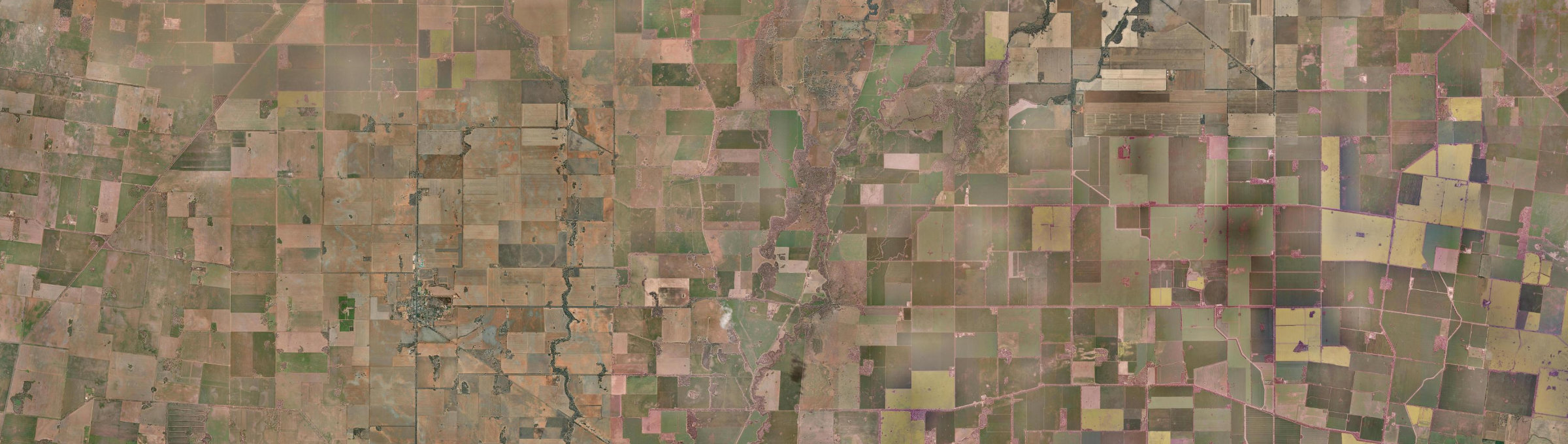 Aerial view of Bunguluke, VIC