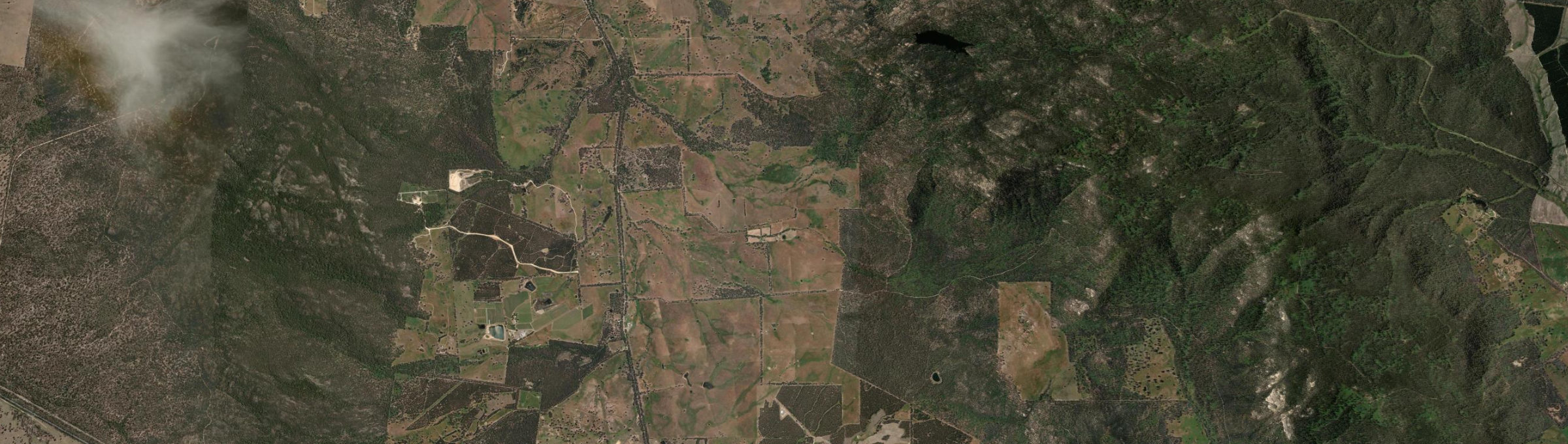 Aerial view of Bayindeen, VIC