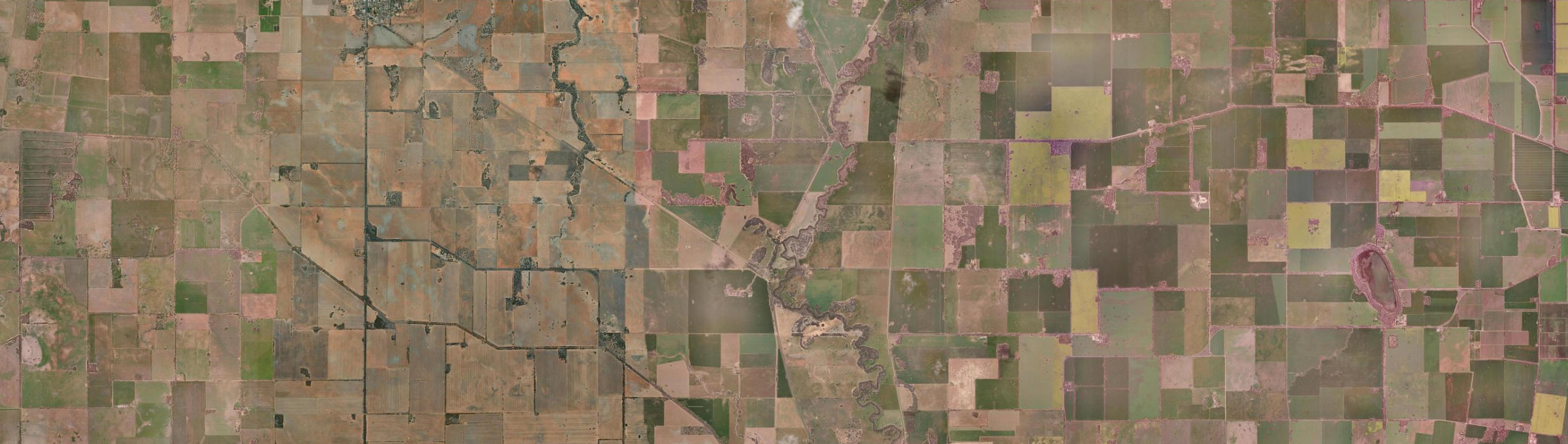 Aerial view of Glenloth, VIC