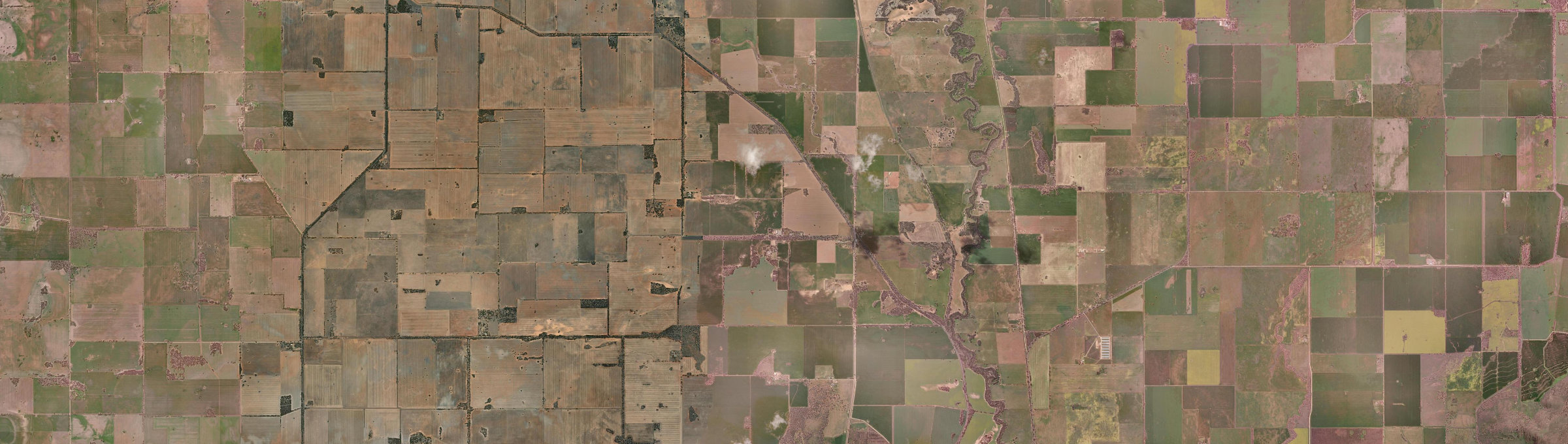 Aerial view of Teddywaddy, VIC