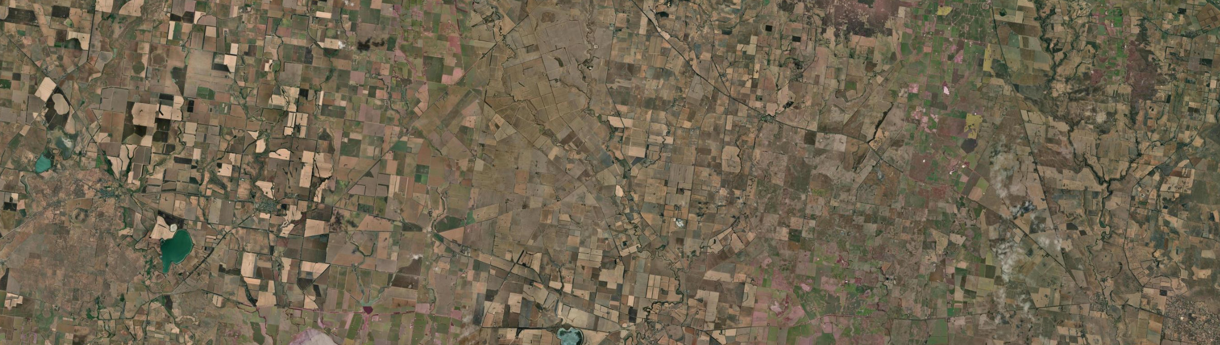 Aerial view of Werneth, VIC
