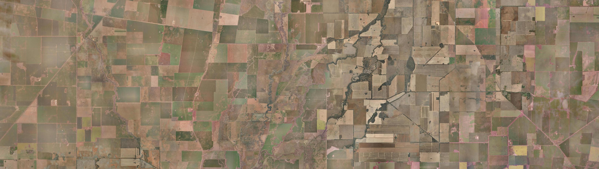 Aerial view of Ninyeunook, VIC