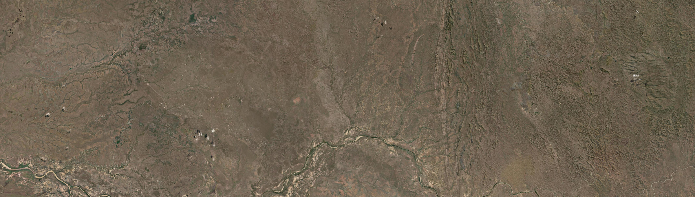 Aerial view of Mount Mulgrave, QLD