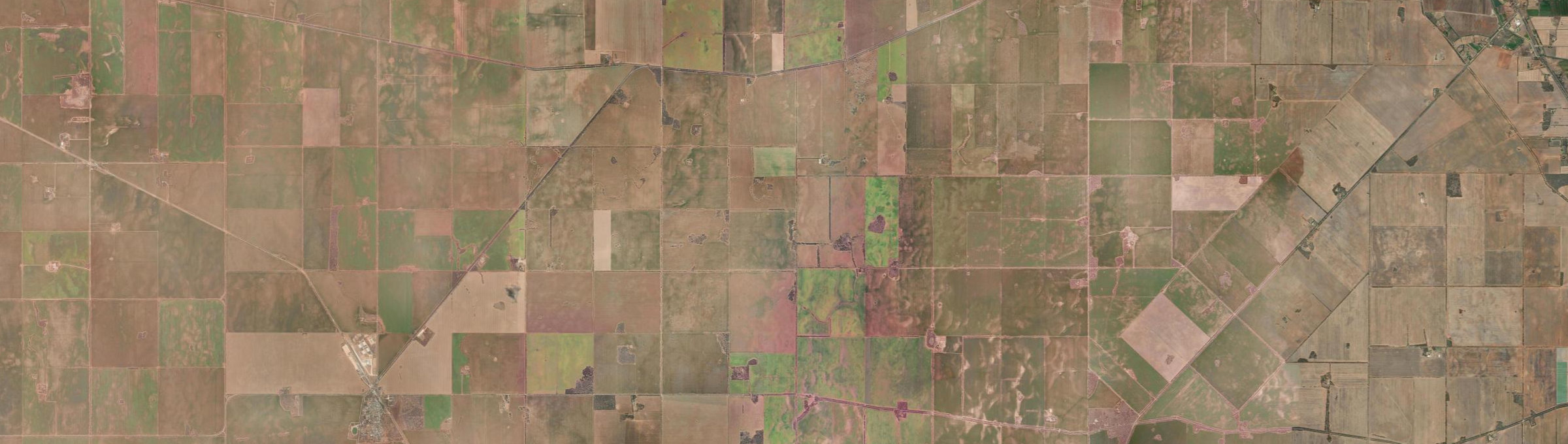Aerial view of Ultima East, VIC