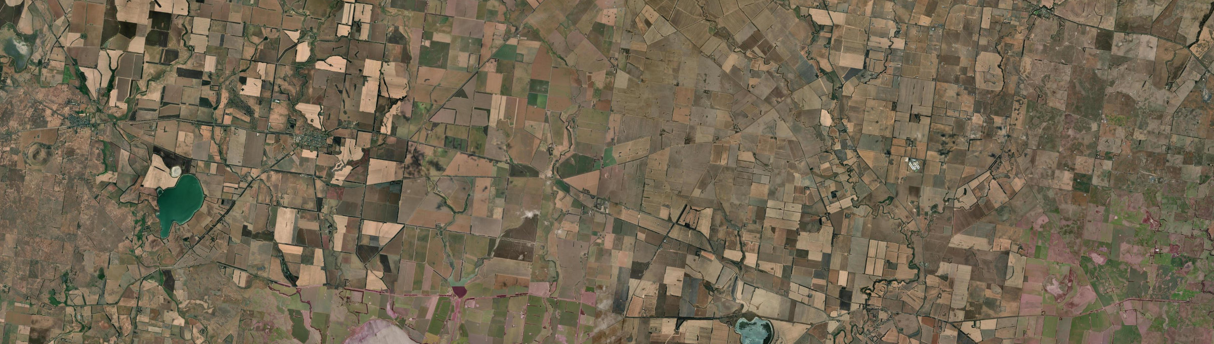 Aerial view of Berrybank, VIC