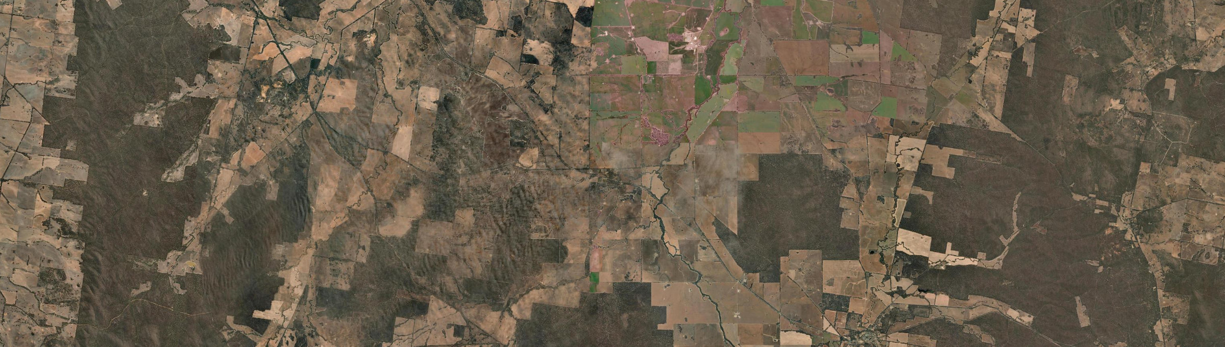 Aerial view of Emu, VIC