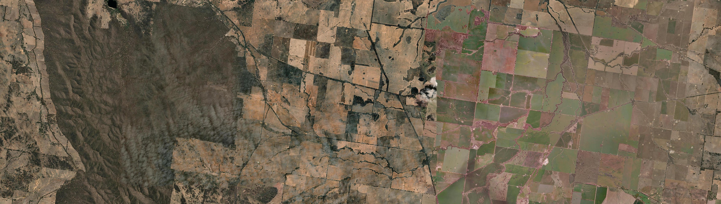 Aerial view of Moyreisk, VIC