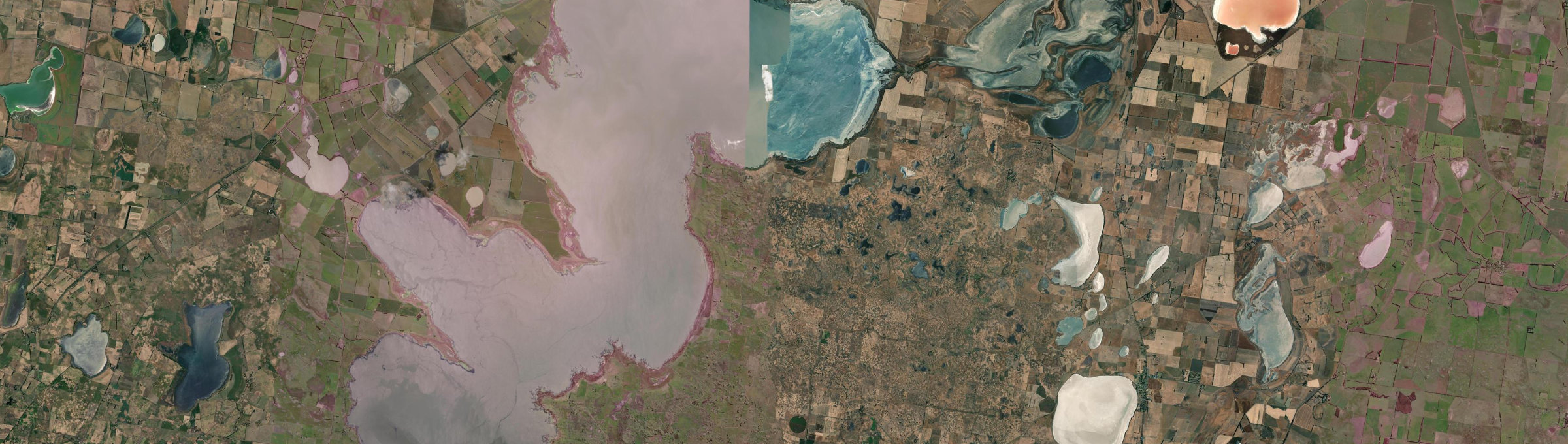 Aerial view of Dreeite, VIC