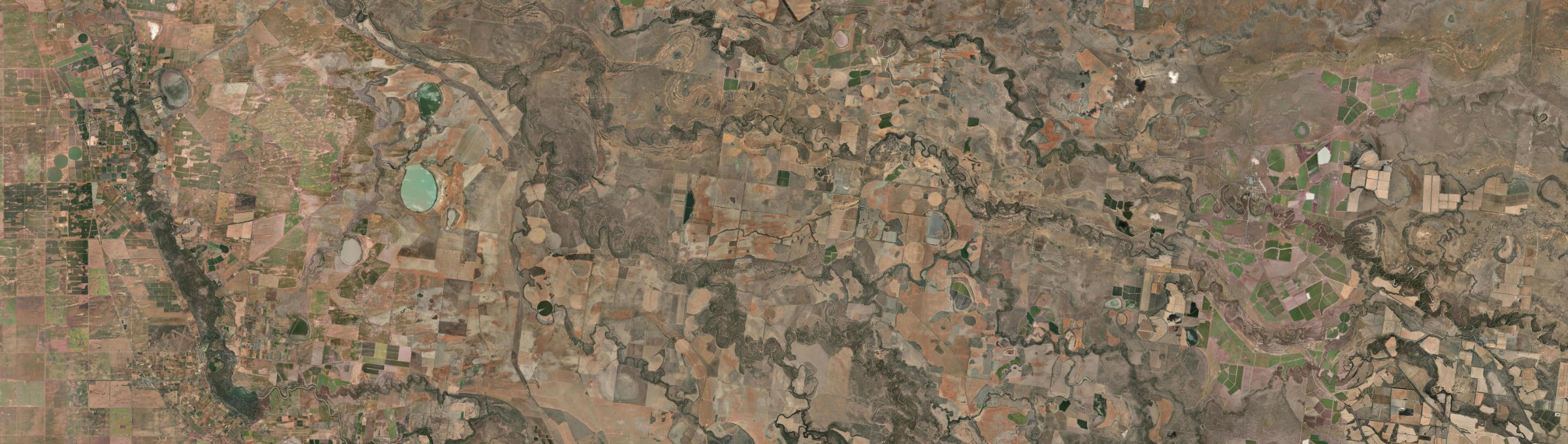 Aerial view of Mallan, NSW