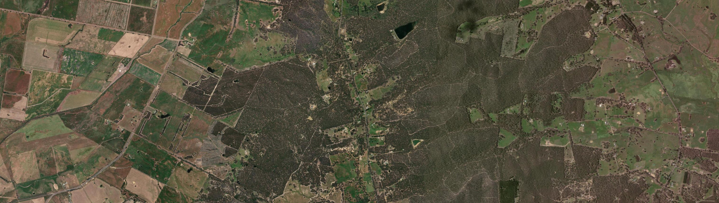 Aerial view of Main Lead, VIC