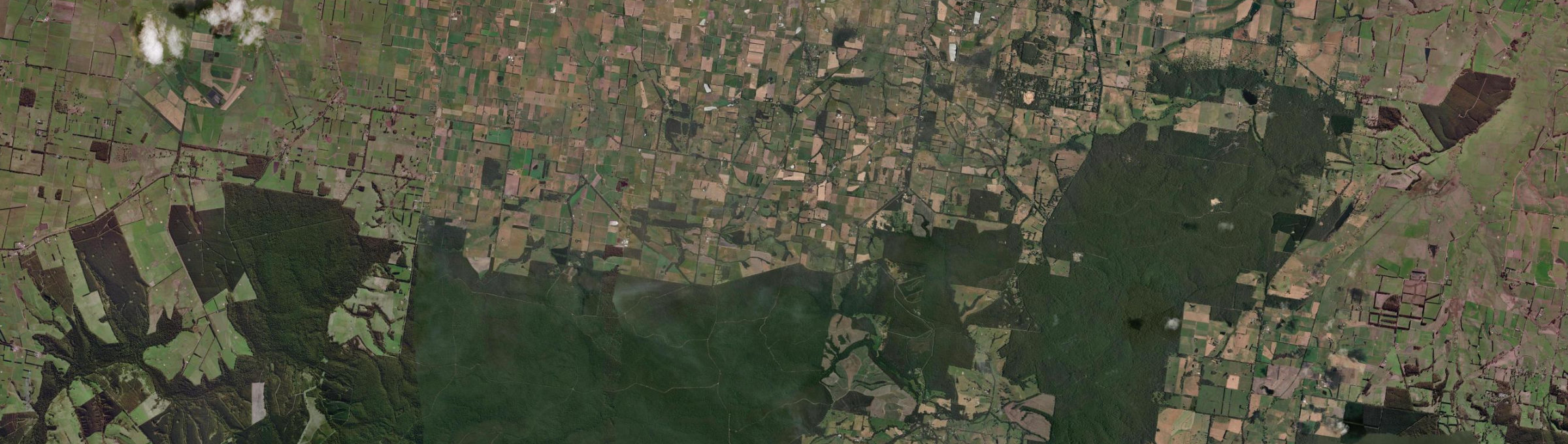 Aerial view of Barongarook West, VIC